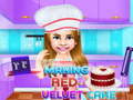Гульня Making Red Velvet Cake