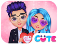 Гульня Valentines Matching Outfits 