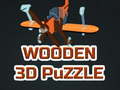 Гульня Wooden 3D Puzzle