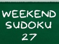 Гульня Weekend Sudoku 27