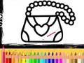 Гульня Girls Bag Coloring Book