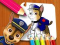 Гульня PAW Patrol Coloring Book