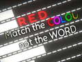 Гульня Match the Colour not the Word