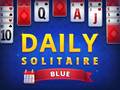 Гульня Daily Solitaire Blue