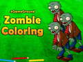 Гульня 4GameGround Zombie Coloring