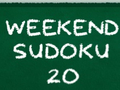 Гульня Weekend Sudoku 20