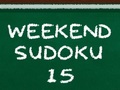 Гульня Weekend Sudoku 15