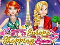 Гульня BFF Europe Shopping Spree
