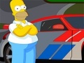Гульня Simpsons Car Parking