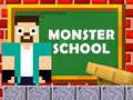 Гульня Herobrine vs Monster School