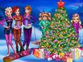 Гульня Princesses Christmas tree