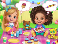 Гульня Baby Sitter Party Caring Games