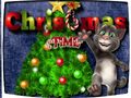 Гульня Talking tom christmas time