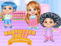 Гульня Babysitter Party Caring Games