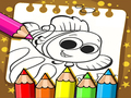 Гульня Finding Nemo Color Book 