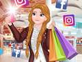 Гульня Anna social media butterfly