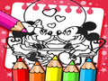 Гульня Mickey Mouse Coloring Book