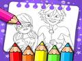 Гульня Miraculous Ladybug Coloring Book