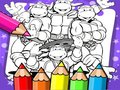 Гульня Ninja Turtle Coloring Book