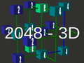 Гульня 2048 - 3D