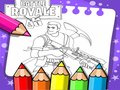 Гульня Fortnite Coloring Book