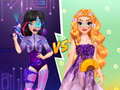 Гульня Princesses Cyber Robot vs Nature