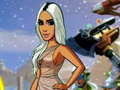 Гульня Kim Kardashian Dress Up