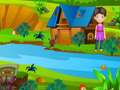 Гульня Finding a Cat Toy from Forest House
