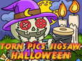Гульня Torn Pics Jigsaw Halloween