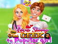 Гульня Love Story From Geek To Popular Girl