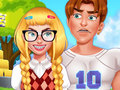 Гульня Love Story: From Geek To Popular Girl