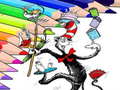 Гульня Coloring Book for Cat In The Hat