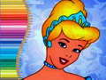 Гульня Coloring Book for Cinderella