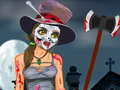 Гульня Halloween Girl Dressup