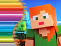 Гульня Coloring Book for Minecraft