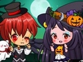Гульня Halloween Chibi Couple