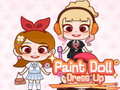 Гульня Paint Doll Dress Up