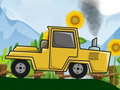Гульня Tractor Driving Hill Climb 2D