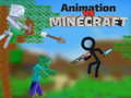 Гульня Animation vs Minecraft