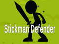 Гульня Stickman Defender