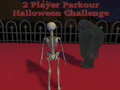 Гульня 2 Player Parkour Halloween Challenge