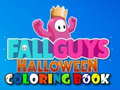 Гульня Fall Guys Halloween Coloring Book