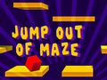 Гульня Jump Out Of Maze