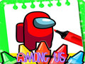 Гульня Coloring Book For Among Us 