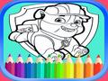 Гульня PAW Patrol Coloring Book 