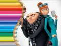 Гульня Coloring Book for Despicable Me Printable