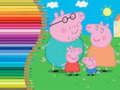 Гульня Coloring Book for Peppa Pig