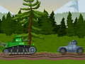 Гульня Tanks 2D: Tank Wars