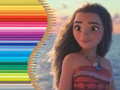Гульня Coloring Book for Moana