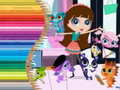 Гульня Coloring Book for Littlest Pet Shop
